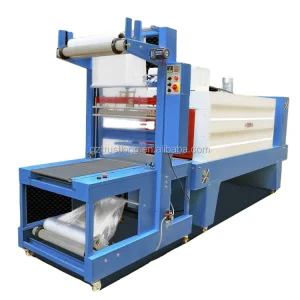 Fully Automatic Big Small Carton case Large Bottle Box Shrink Wrapping Machine for