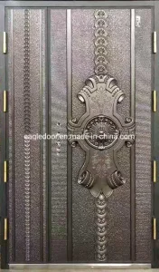 2019 Factory Cast Aluminum Explosion-Proof Hot Security Steel Door (K-024)