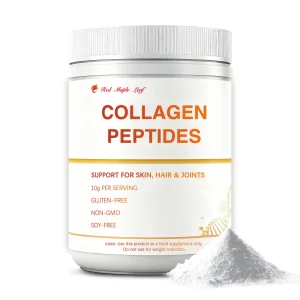 Hydrolyzed Marine Collagen Peptides Powder | 10g Bioactive Protein Per Serving for Skin, Hair, Nails &amp; Joint Support