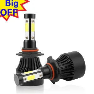 Auto Lighting System X7 H7 H11 H4 Led Headlights Bulb 9006 Bus Headlamp Led Lighting for Vehicle Cars Led Head Lights 4 Sides