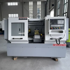 Ck6150 Turning Swiss Type Slant Bed Horizontal CNC Lathe Machine