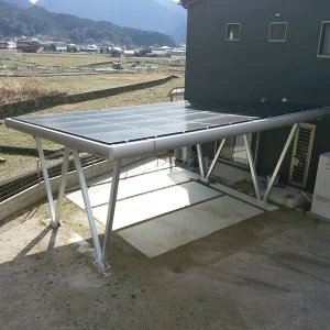 9Sunsolar Residential Aluminum Car Parking Solar Mounting Waterproof Solar Carport System for Home