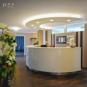 Round Reception Area Desk
