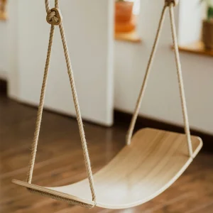 Children Wooden Indoor Yoga Balance Board Fitness and Entertainment Bodyb Toys Baby Room Decoration