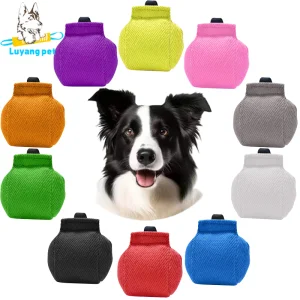 Multicolor Dog Chew Ball Toy with Jute Rope