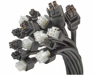 Conjunto de Cabo Moldado Molex Micro-Fit com Comprimento Personalizável
