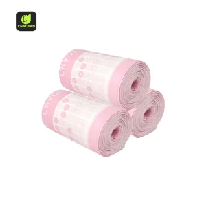 Sacos de Lixo Personalizados Duráveis para Gatos e Cães, Forros para Resíduos de Animais de Estimação com Cordões Ajustáveis
