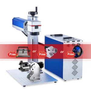 Manufacturers Metal 20w 50w 100w Fiber Laser Marking Jewelry Engraving Machine