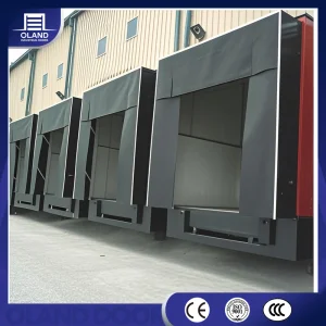 Manufacture Retractable Inflatable Sponge Cushion Inflated Insulated Dock Seal Dock Shelter for Room Storage Dock Warehouse Loading Area Container Logistics
