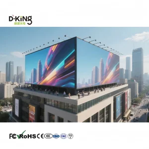 SMD P6.25 P7.8 P10 HD Waterproof Naked Eye 3D Advertising Large Ledwall Outdoor LED Display