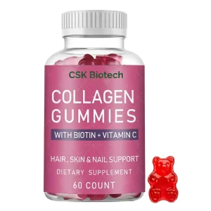 Private Label Collagen Gummies OEM Skin Support Chewable Supplement Factory Custom Manufacturing