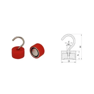 Wholesale NdFeB Hook Magnet - Extremely powerful magnetic hanging hook Companies, Factories