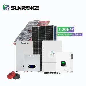 30kw Solar Energy Storage System 10kw Solar System on off Grid Solar Power System Kit for Residential Use