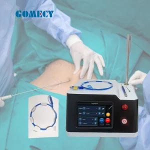 2024 Nuevo Lifting Facial con Láser de Fibra Óptica Profesional para Tensar la Piel 980nm 1470nm Máquina de Endoláser