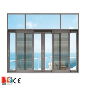 2X12 Sliding Aluminium Triple Glazing White Sound Proof Window Rough Opening