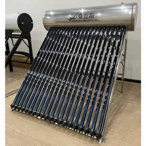 (CE, 12976 Solar Keymark Certificated) Compact Heat Pipe Pressurized Solar Water Heater High Pressure Solar Heater