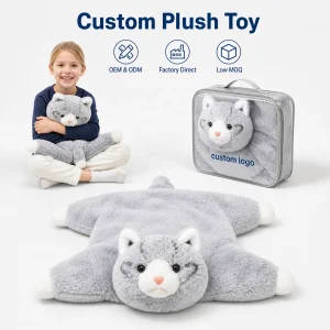 5Lbs Weighted Lap Cat Plush Toy