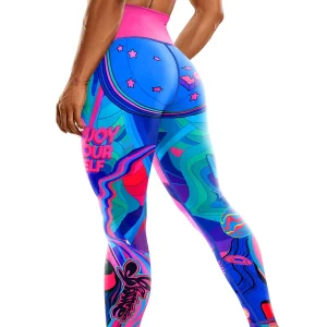 Pantalones de yoga impresos