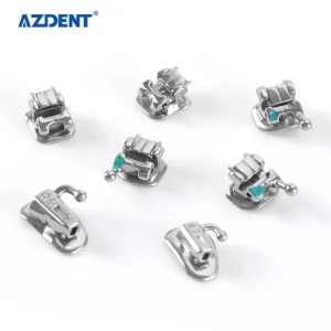 Azdent Dental Passive Self-Ligating Q Style Orthodontic Brackets