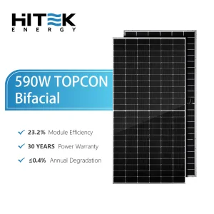 Painéis Solares N Tipo de Alta Eficiência