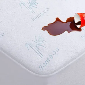 Premium Bamboo Mattress Protector Full Size Waterproof