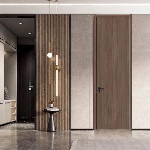 Interior Veneer MDF Wooden Door
