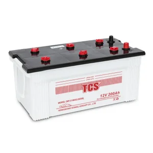 Tcs Low Self-Discharge 210h5 (N200) CCA1400 200ah Car Maintenance Free Battery Slim Car Batteries Forklift Lead Acid Battery for Lighting System