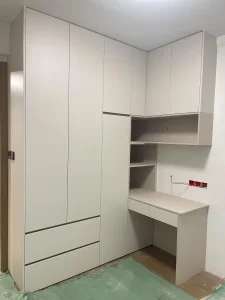 I Shaped Bedroom Wardrobe