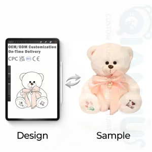 Eco-friendly Smooth Material Mother's Day Valentine's Day Gift Teddy Bear Stuffed Animal Toys Bear Plush Toys