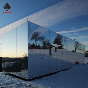 Building Facade Panel Wall Cladding Material Mirror Aluminum Sheet