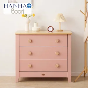 Boori Nordic Modern Kids Wooden Storage 3 Drawer Cabinet Chest of Drawers