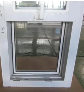 Custom Size UPVC Frame Hurricane Impact Windows