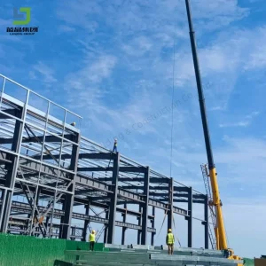 Prefab Steel Structure Metal Prefabricatted Warehouse Building Workshop Shed Office Mall
