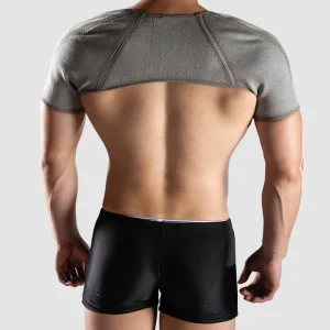 Adjustable Single Shoulder Brace Elastic Gym Sports Support Strap Wrap Orthopedic Braces