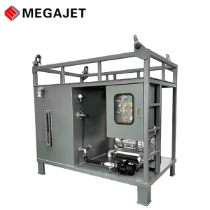Vacuum Waterwaste Recovery System for High Pressure Water Jet Cleaning Work