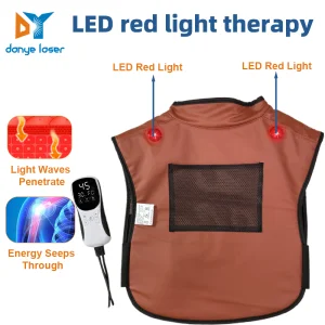 Danye OEM/ODM LED Red Light Vibration Heating Vest For Relieving Fatigue