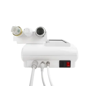 Gold RF-Hifu Microneedle Device with Ice Hammer and Multi-Treatment Modes