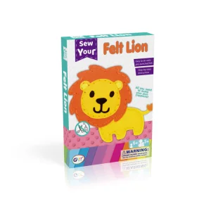 BaiBo DIY Creative Paste Toys Kit for Kids Help Develop Fine Motor Skills with Cute Animal Sewing and Felt Craft