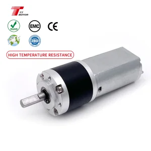 Factory Direct 22mm Planetary Gearbox 6V 12V 24V 3kg.cm High Torque Dc Planetary Gear Motor with Rohs Certificate