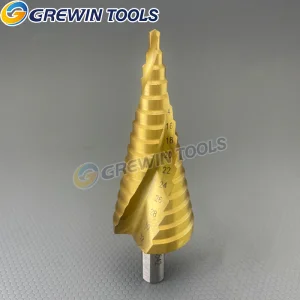 High Efficiency DIN338 Fully Ground 118 Degree High Speed Steel Titanium-Plated Metalworking HSS Drill Bits for Stainless Steel
