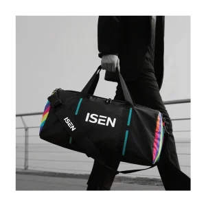 Factory Wholesale OEM ODM Custom Sport Duffel Bag Polyester Weekender Overnight Travel Bag Carry on Storage