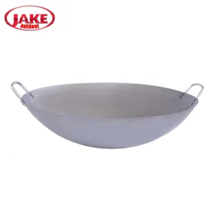 Outdoor Propane Burner Stock Stainless Steel Wok for Camping With Accessory