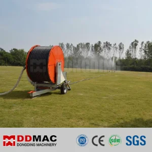 Máquina de Irrigação com Carretel de Mangueira Acionada por Turbina de Alta Eficiência