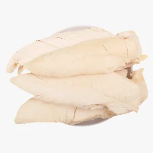 Alimento para mascotas liofilizado de alta calidad pollo en cubos