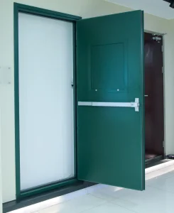 Hospital Emergency Exit Door