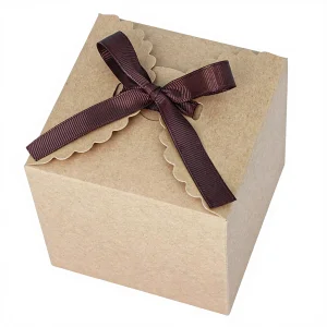 Black Gift Boxes with Lids and Ribbons