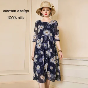 Vestido de Seda para Mujer