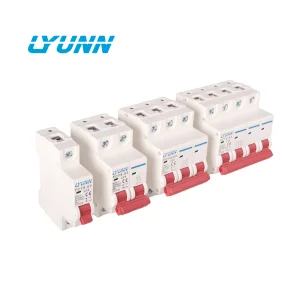 TUV IEC CE XL7 6KA 250V 500V 600V 800V 1000V 1P 2P 3P 4P 10A 16A 20A 25A 32A 40A 50A 63A Solar PV DC MCB Mini Circuit Breaker