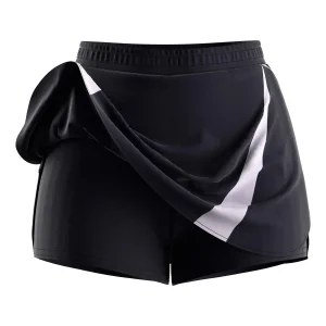 Women Badminton Skirt 2 in 1 Tennis Skirts Ruffle Hem Anti-Exposure Design Sublimation Printing for Sports