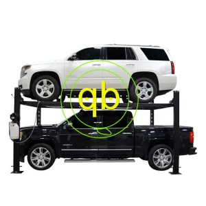 4-Pole Car Parking System Mechanical Garage Vertical Lift Platform